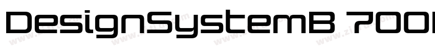 DesignSystemB 700R字体转换